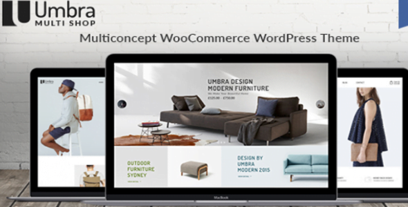 Umbra WordPress Theme 1.4.3 – Multi Concept WooCommerce
 Nulled + Extended License Free Download