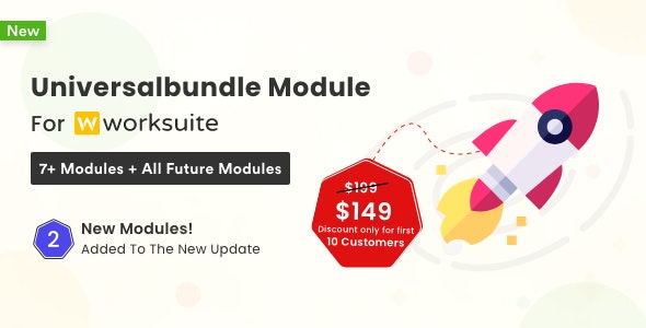 Universal Modules Bundle for Worksuite CRM Nulled + Extended License Free Download