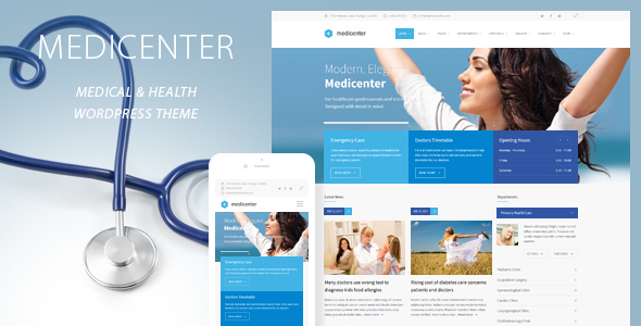 MediCenter Wordpress Theme - Nulled + Extended License