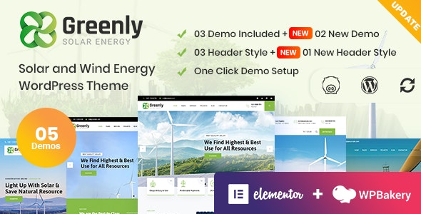 Greenly Wordpress Theme - Nulled + Extended License