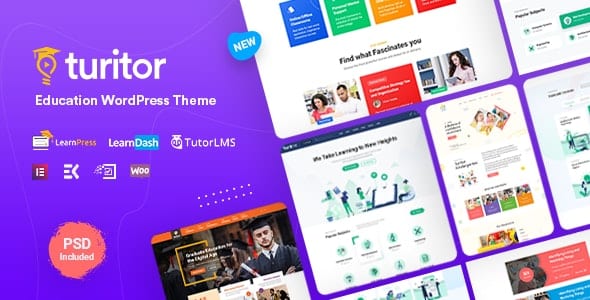 Turitor Wordpress Theme - Nulled + Extended License