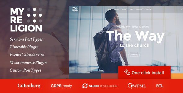 My Religion WordPress Theme - Nulled + Extended License