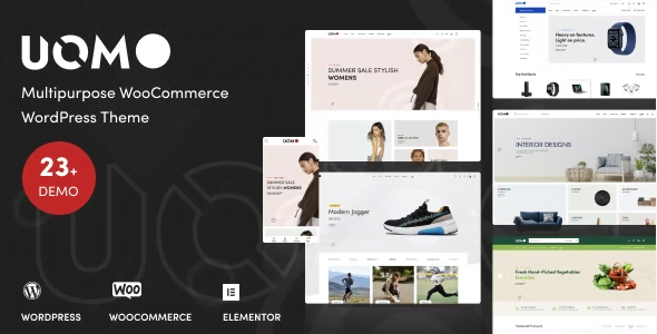 Uomo – Multipurpose WooCommerce WordPress Theme 2.0.7
 Nulled + Extended License Free Download