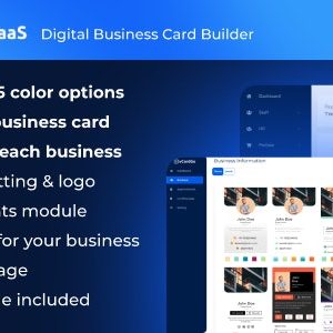 vCardGo SaaS – Digital Business Card Builder 5.0 Nulled + Extended License Free Download