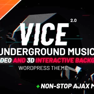 Vice Wordpress Theme - Nulled + Extended License
