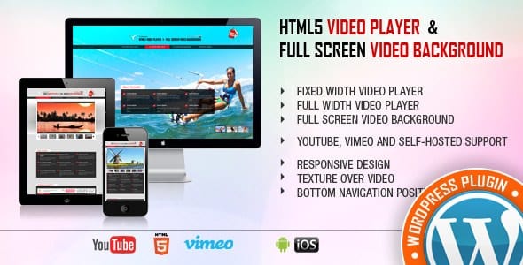 Video Player & FullScreen Video Background Wordpress Plugin - Nulled Download