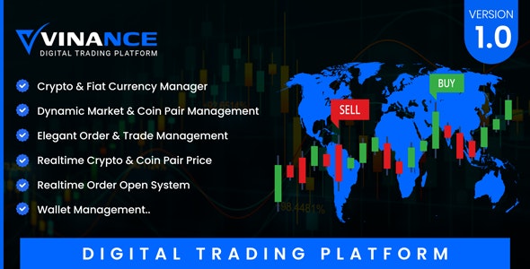 Vinance – Digital Trading Platform Nulled + Extended License Free Download
