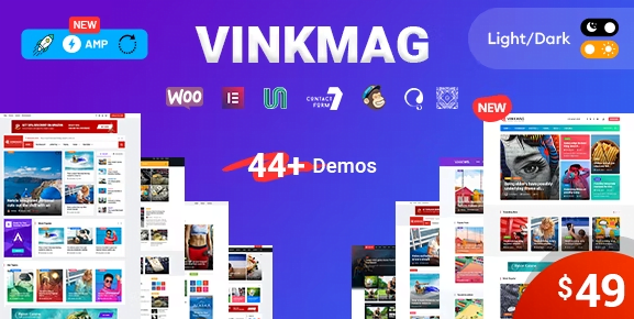 Vinkmag WordPress Theme 4.3 – Multi-concept Creative Newspaper News Magazine
 Nulled + Extended License Free Download