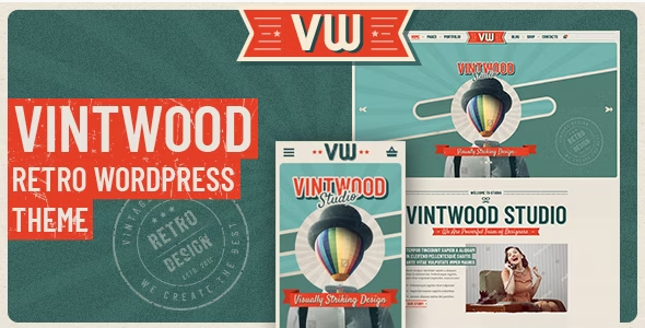 VintWood WordPress Theme – A Vintage, Retro Theme 1.1.1
 Nulled + Extended License Free Download