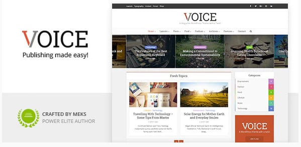 Voice 3.0.3 – Clean News/Magazine WordPress Theme
 Nulled + Extended License Free Download