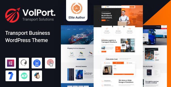 Volport Wordpress Theme - Nulled + Extended License
