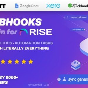 Webhooks plugin for RISE CRM – Connect RISE with every service Nulled + Extended License Free Download