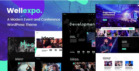 WellExpo – Event & Conference WordPress Theme 1.6
 Nulled + Extended License Free Download