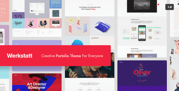 Werkstatt WordPress Theme 4.7.5 – Creative Portfolio Theme Nulled + Extended License Free Download