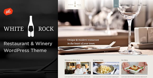 White Rock 3.4 – Restaurant & Winery Theme
 Nulled + Extended License Free Download