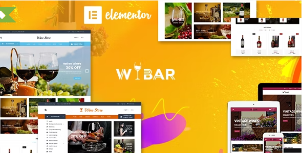 Wibar – Wine and Vineyard WordPress Theme 2.0.0
 Nulled + Extended License Free Download