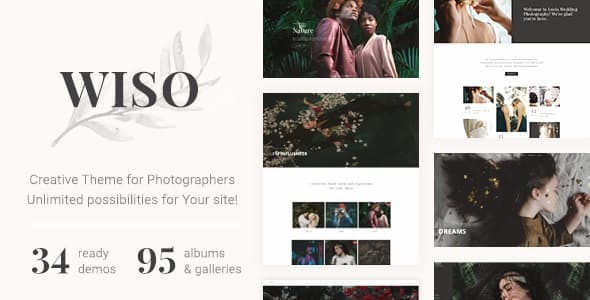 Wiso Photography WordPress Theme 1.7.1
 Nulled + Extended License Free Download