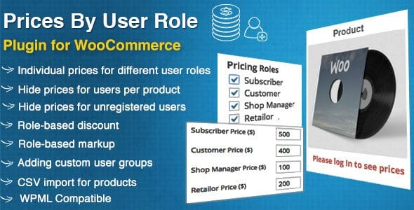 Prices By User Role for WooCommerce WordPress Plugin - Nulled + Extended License