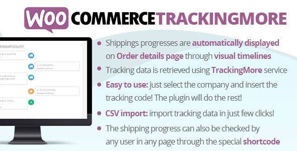 WooCommerce TrackingMore WordPress Plugin - Nulled + Extended License