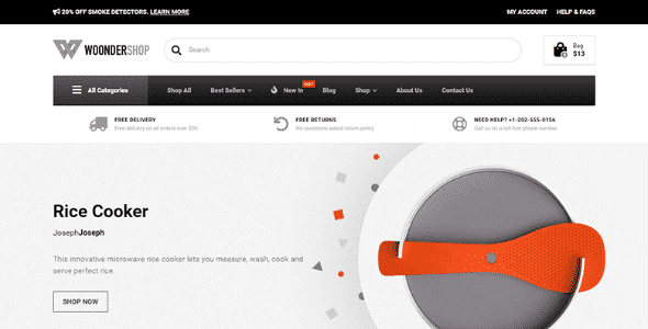 WoonderShop 3.10.11 – Your Ultimate WooCommerce Theme
 Nulled + Extended License Free Download