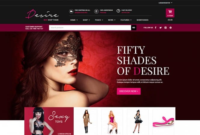 YITH Desire Sexy Shop Premium WooCommerce Themes 1.1.9
 Nulled + Extended License Free Download