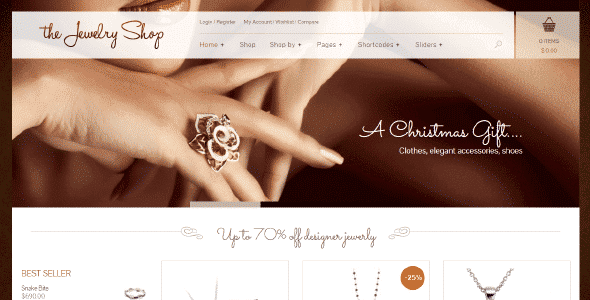 YITH The Jewelry Shop 1.6.1 – A Luxurious And Elegant Theme To Sell Your Products
 Nulled + Extended License Free Download