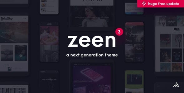Zeen Wordpress Theme - Nulled + Extended License