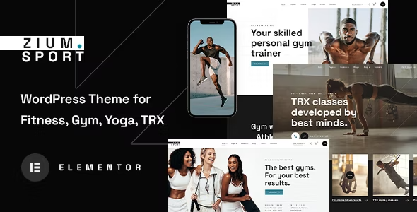 Zium – Sports and Fitness WordPress Theme 1.0.0
 Nulled + Extended License Free Download