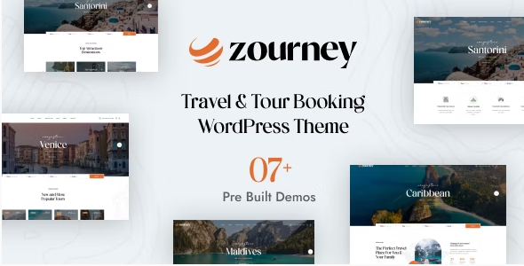 Zourney – Travel Tour Booking WordPress Theme 1.2.2
 Nulled + Extended License Free Download