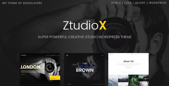 Ztudio X – Photography WordPress Theme 1.3.0
 Nulled + Extended License Free Download